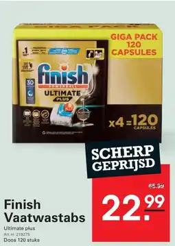 Sligro Finish Vaatwastabs aanbieding