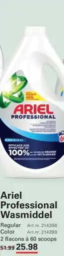 Sligro Ariel Professional Wasmiddel aanbieding