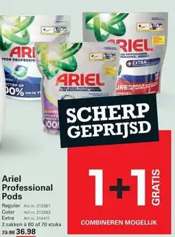 Sligro Ariel Professional Pods aanbieding