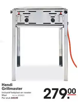 Sligro Hendi Grillmaster aanbieding