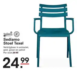 Sligro Sediamo Stoel Texel aanbieding