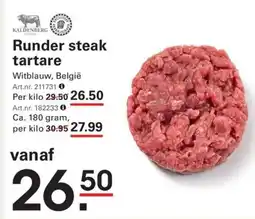 Sligro Runder steak tartare aanbieding