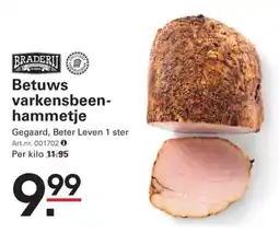 Sligro Betuws varkensbeen- hammetje aanbieding