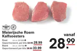 Sligro Meierijsche Roem Kalfsoesters aanbieding