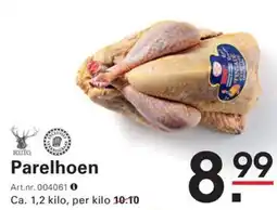 Sligro Parelhoen aanbieding