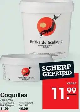 Sligro Coquilles aanbieding
