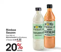 Sligro Rimboe Sauzen aanbieding