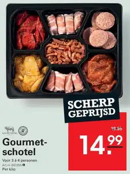 Sligro Gourmet- schotel aanbieding