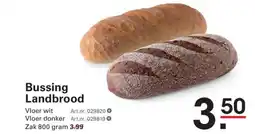 Sligro Bussing Landbrood aanbieding