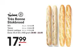 Sligro Très Bonne Stokbrood aanbieding