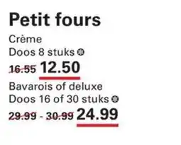 Sligro Petit fours aanbieding