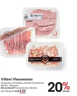 Sligro Villani Vleeswaren aanbieding