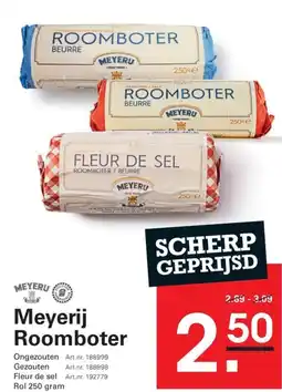 Sligro Meyerij Roomboter aanbieding