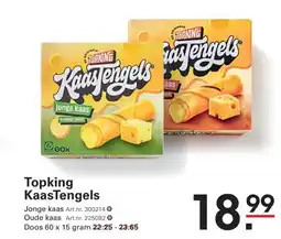 Sligro Topking KaasTengels aanbieding