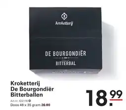 Sligro Kroketterij De Bourgondiër Bitterballen aanbieding