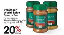 Sligro Verstegen World Spice Blends Pro aanbieding