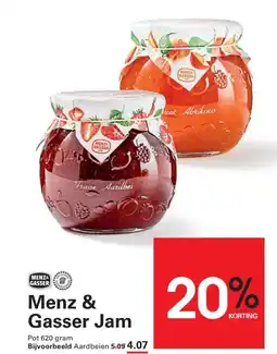 Sligro Menz & Gasser Jam aanbieding