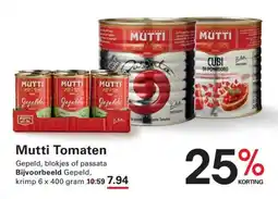 Sligro Mutti Tomaten aanbieding
