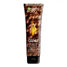 Kruidvat Garnier Olia Gloss Maple Brown Getint Haarmasker aanbieding