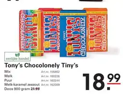 Sligro Tony's Chocolonely Tiny's aanbieding