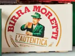 Sligro Birra Moretti aanbieding