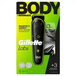 Kruidvat GilletteLabs i3 Body + Intimate Lichaamstrimmer aanbieding