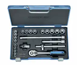 Conrad Gedore 6239700 6239700 Dopsleutelset Metrisch 3/8 (10 mm) 22-delig aanbieding