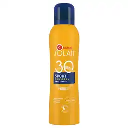 Kruidvat Kruidvat Solait SPF30 Sport Sunspray aanbieding