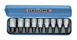 Conrad Gedore IN 19 PA 6156410 Dopsleutel-bitinzetset 1/2 (12.5 mm) 9-delig aanbieding