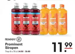 Sligro Prominent Siropen aanbieding