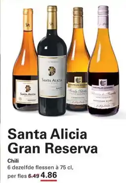 Sligro Santa Alicia Gran Reserva aanbieding