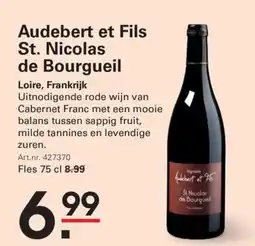 Sligro Audebert et Fils St. Nicolas de Bourgueil aanbieding