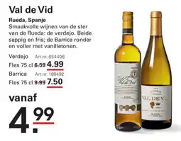 Sligro Val de Vid aanbieding