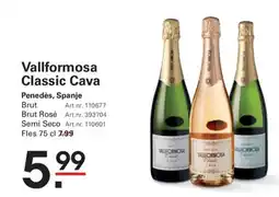 Sligro Vallformosa Classic Cava aanbieding