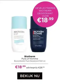 ICI Paris XL Biotherm aanbieding