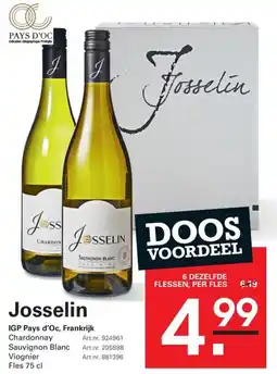Sligro Josselin aanbieding