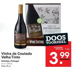 Sligro Vinha da Coutada Velha Tinto aanbieding