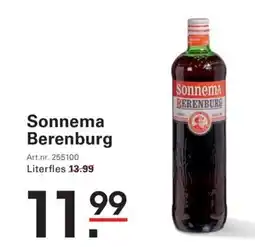 Sligro Sonnema Berenburg aanbieding