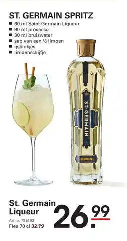 Sligro St. germain spritz aanbieding