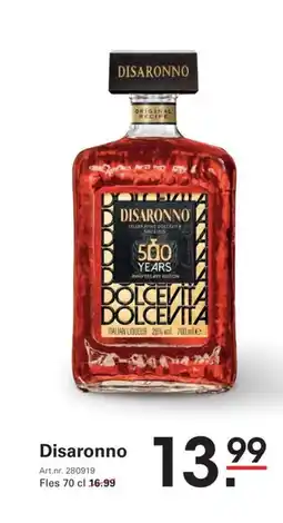 Sligro Disaronno aanbieding