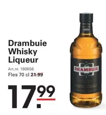 Sligro Drambuie Whisky Liqueur aanbieding