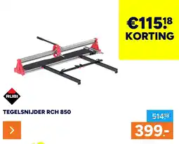 BOUWMAAT Tegelsnijder rch 850 aanbieding