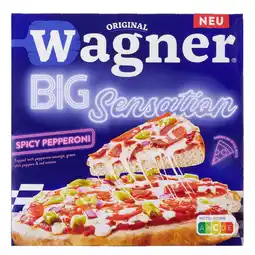 PLUS Wagner Big Sensation spicy pepperoni aanbieding