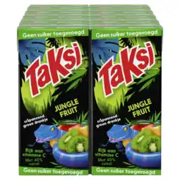 Albert Heijn Taksi Jungle fruit geen suiker 10-pack aanbieding