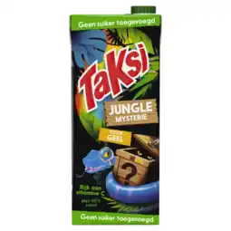 Albert Heijn Taksi Jungle mysterie editie geel geen suiker aanbieding