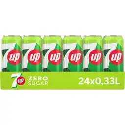 Albert Heijn 7up Zero sugar 24-pack aanbieding
