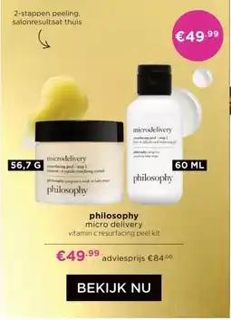 ICI Paris XL philosophy micro delivery aanbieding