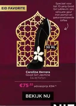 ICI Paris XL Carolina Herrera Good Girl Jasmine Eau de Parfum aanbieding