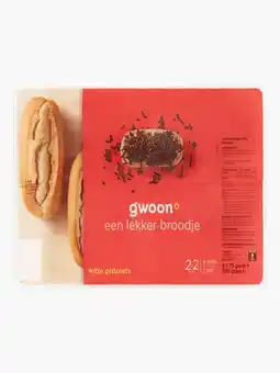 Flink G'woon Pistolet wit 300g aanbieding