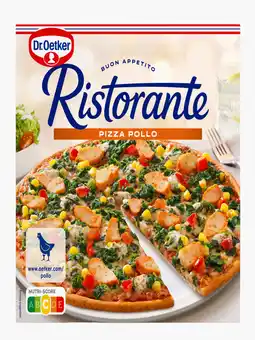 Flink Dr Oetker Ristorante pizza pollo 355g aanbieding
